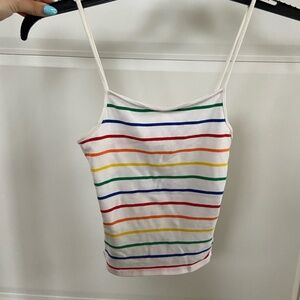 Garage Cropped Tank Top Size XS